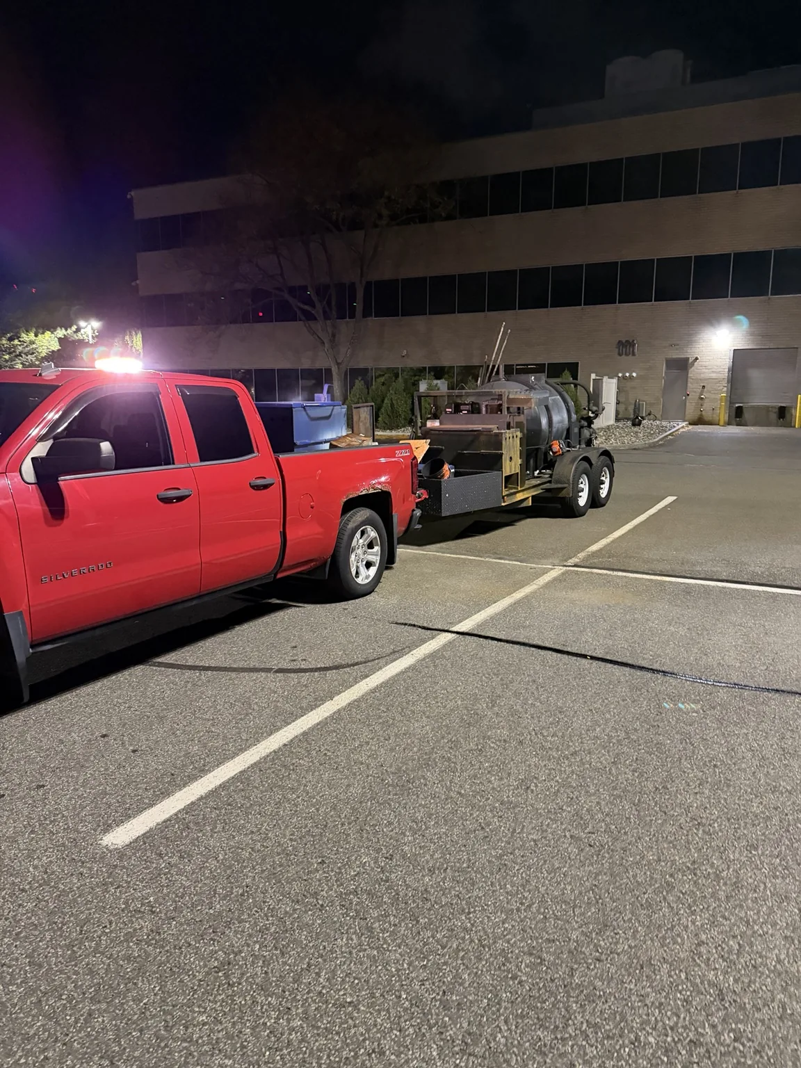 Equipment ready for the job