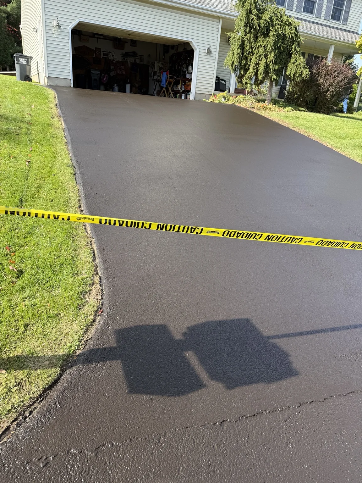 Smooth asphalt finish